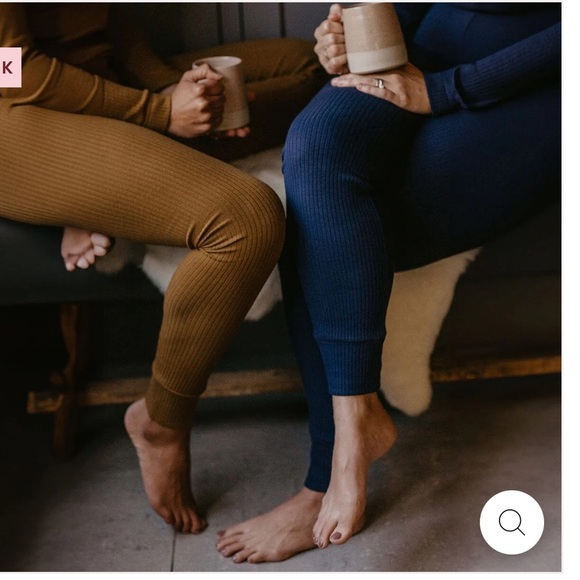 the simple folk Pants - The simple folk The Women's Ribbed Legging - Camel